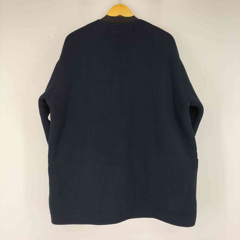 ユニクロ UNIQLO フリースノーカラーコート メンズ JPN:L