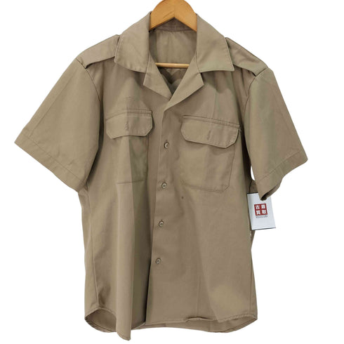 ユーエスアーミー U.S. ARMY TAN 445 ARMY SHORT SLEEVE SHIRTS メンズ MEDIUM