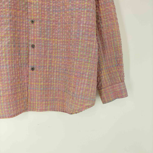 COMMON SCENTS Wrinkles ウィンクル ボタンダウン L/S チェック シャツ メンズ 2