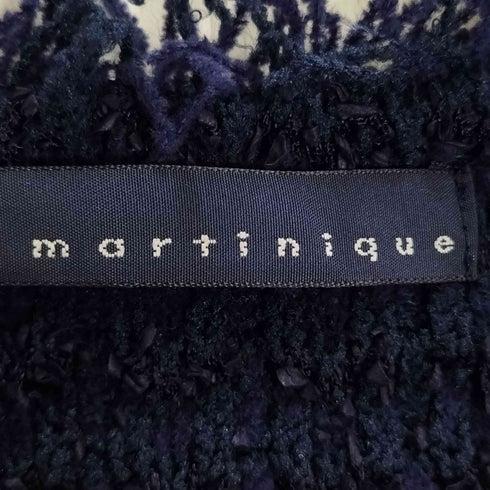 マルティニーク martinique ニットツイードジレ レディース