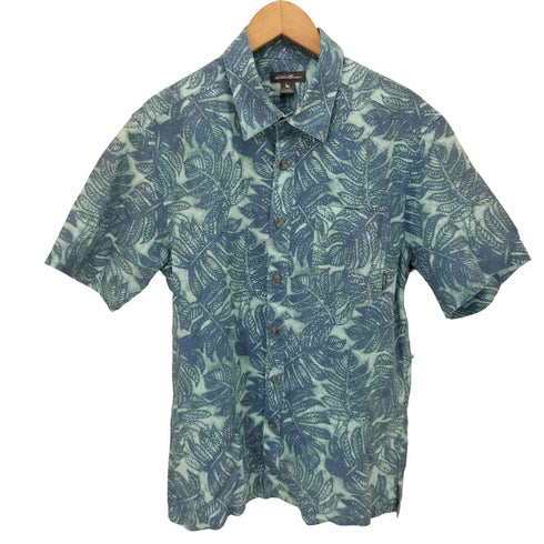 エディーバウアー Eddie Bauer 総柄 アロハシャツ メンズ import:S