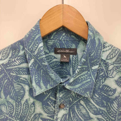 エディーバウアー Eddie Bauer 総柄 アロハシャツ メンズ import:S