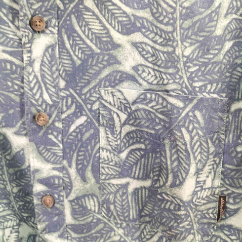 エディーバウアー Eddie Bauer 総柄 アロハシャツ メンズ import:S