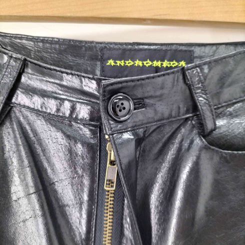 ANDROMEDA ピッグレザーパンツ レディース M