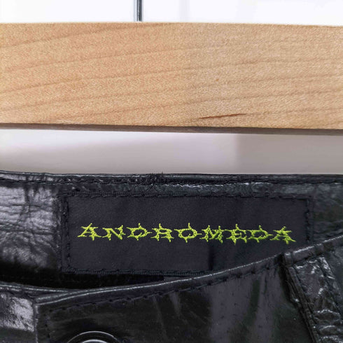ANDROMEDA ピッグレザーパンツ レディース M