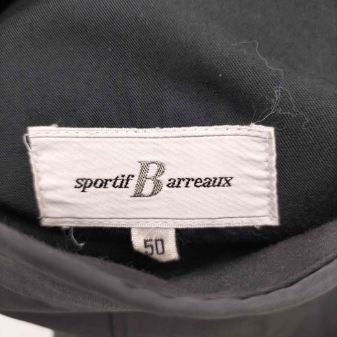 sportif Barreaux ワイドストレートスラックス メンズ 50