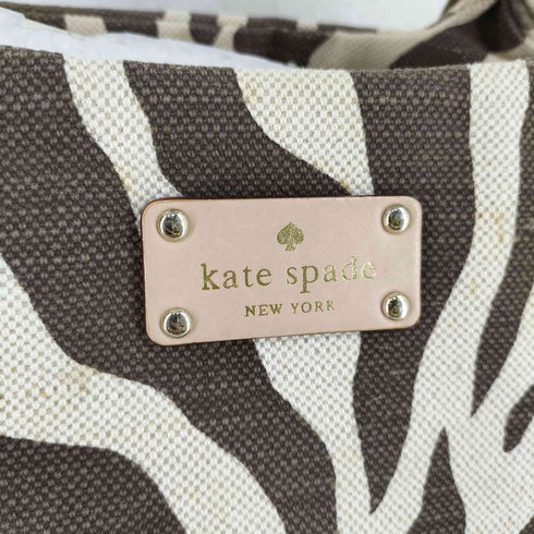 ケイトスペードニューヨーク kate spade NEW YORK ゼブラ柄トートバック レディース