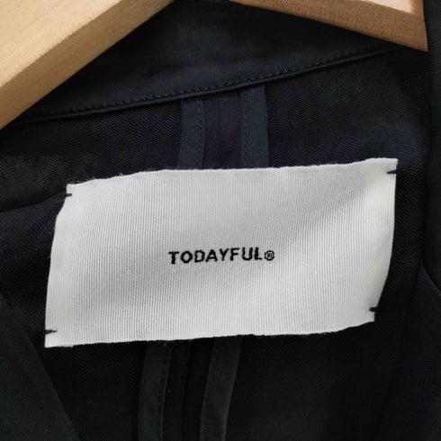 トゥデイフル TODAYFUL Satin Over Jacket レディース JPN:36