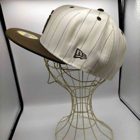 ニューエラ NEW ERA 59FIFTY MLB オンフィールド チーム SD ロゴ 刺繍 ピンストライプ 6パネル キャップ メンズ 72/1 59.6cm