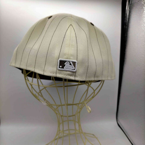 ニューエラ NEW ERA 59FIFTY MLB オンフィールド チーム SD ロゴ 刺繍 ピンストライプ 6パネル キャップ メンズ 72/1 59.6cm