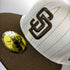 ニューエラ NEW ERA 59FIFTY MLB オンフィールド チーム SD ロゴ 刺繍 ピンストライプ 6パネル キャップ メンズ 72/1 59.6cm