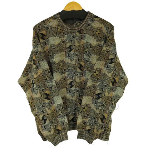 総柄 L/S トップス レディース