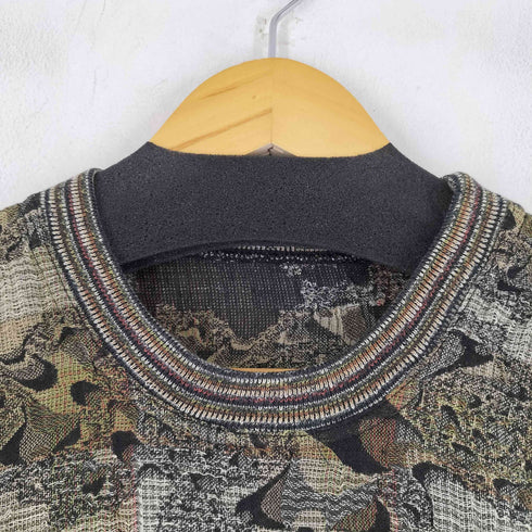 総柄 L/S トップス レディース