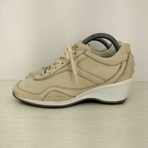 トッズ TOD’S レザー ウェッジソール スニーカー レディース 36 1/2