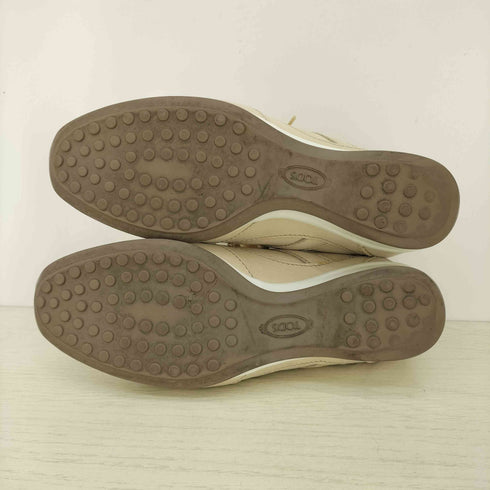 トッズ TOD’S レザー ウェッジソール スニーカー レディース 36 1/2