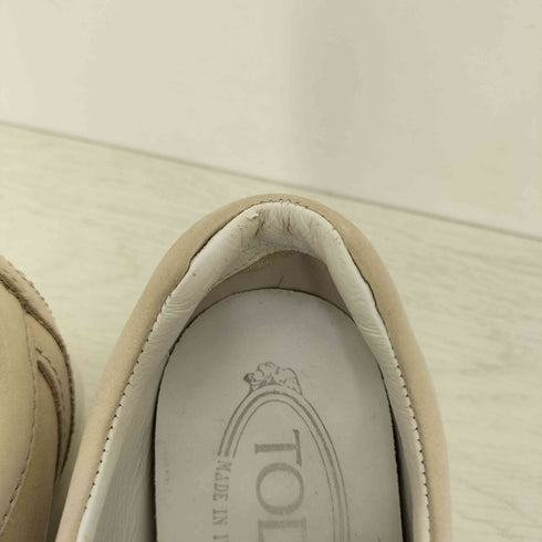 トッズ TOD’S レザー ウェッジソール スニーカー レディース 36 1/2
