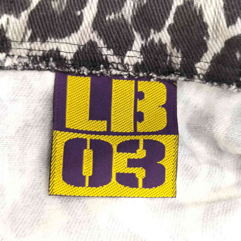LB03 レオパード柄アノラックパーカー レディース