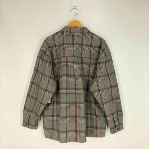 エフィレボル .efiLevol グレンチェック プルオーバーシャツ メンズ JPN:4