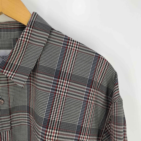 エフィレボル .efiLevol グレンチェック プルオーバーシャツ メンズ JPN:4