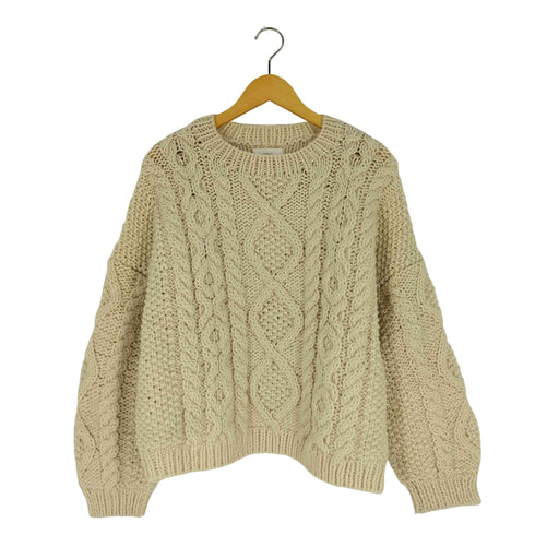 カグレ かぐれ ペルーアランクルーネックニット レディース FREE