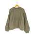 カグレ かぐれ ペルーアランクルーネックニット レディース FREE