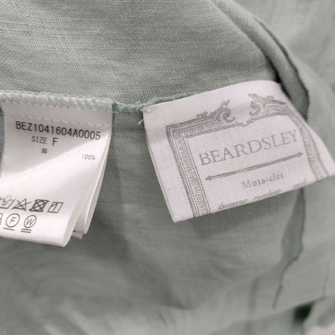 ビアズリー BEARDSLEY リネン前後ブラウス レディース FREE