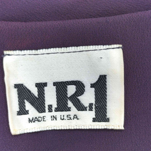 N.R.1 made in usa タータンチェック 金ボタン ワンピース レディース