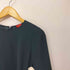 デプレ DES PRES バックサテンジョーゼット クルーネックブラウス レディース JPN:36
