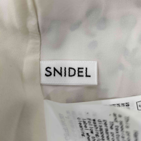 スナイデル snidel 24SS サテンジャガードプリントワンピース レディース FREE