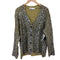 ザラ ZARA クラック加工カーディガン レディース import:M