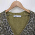 ザラ ZARA クラック加工カーディガン レディース import:M