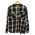 アズールバイマウジー AZUL by moussy NO COLLAR CHECK SHIRT オンブレチェックシャツ メンズ JPN:M
