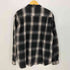 アズールバイマウジー AZUL by moussy NO COLLAR CHECK SHIRT オンブレチェックシャツ メンズ JPN:M