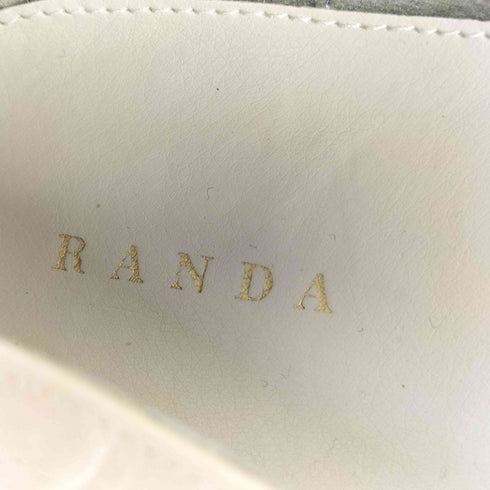 ランダ RANDA ソフト ベルトデザインフラットパンプス レディース 24
