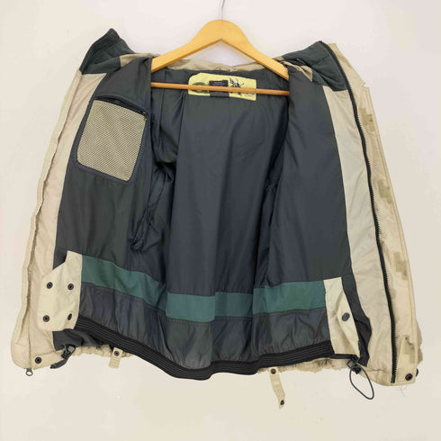 バートン BURTON 00s OSI ski jacket 裾ドローコード サムホール ピットジップ フーデット ダウンジャケット メンズ XS