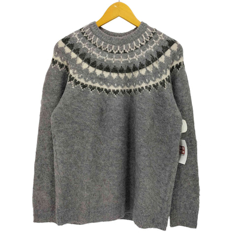 インヘリット INHERIT 23AW モヘア混 ノルディック ニットセーター メンズ JPN:M