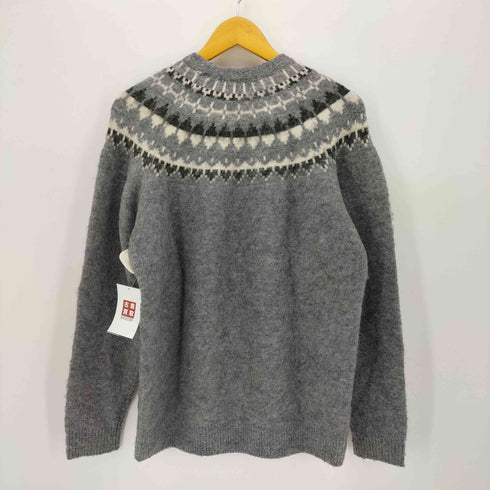 インヘリット INHERIT 23AW モヘア混 ノルディック ニットセーター メンズ JPN:M