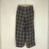 シティショップ CITYSHOP チェックワイドパンツ レディース JPN:38