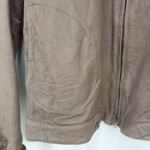 ニトカ nitca ラムレザ―シングルライダースジャケット レディース JPN:2