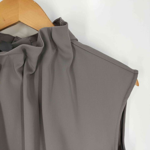 エヌナチュラルビューティーベーシック N.NATURAL BEAUTY BASIC 22SS ペーパーバックノースリーブブラウス レディース JPN:M