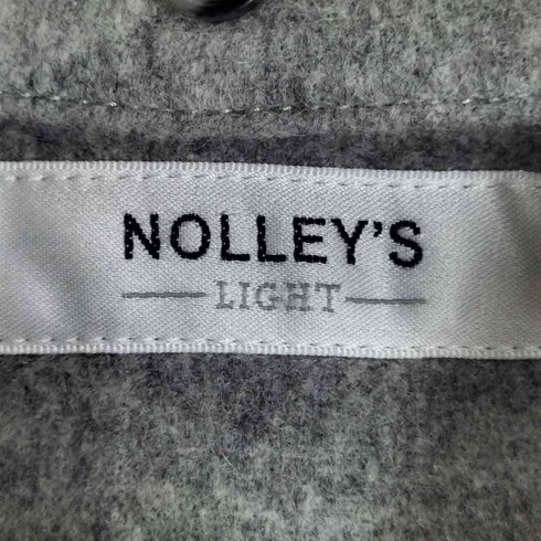 ノーリーズ NOLLEY’S ウール フード付きロングコート レディース JPN:38