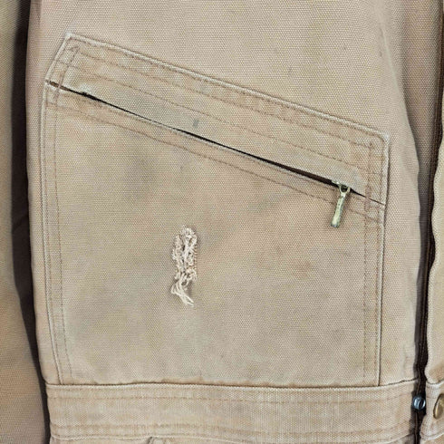 カーハート Carhartt 80s USA製 裏キルティング つなぎ オーバーオール メンズ 46R