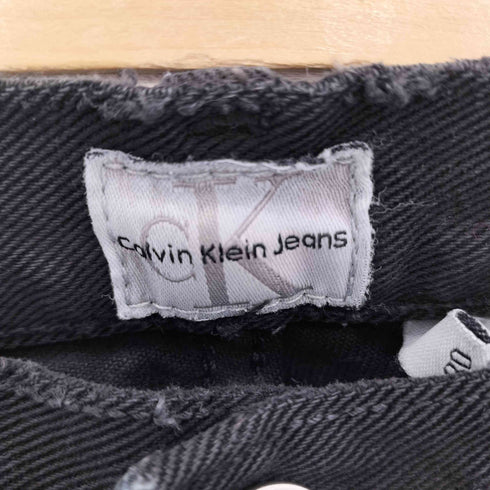 カルバンクラインジーンズ Calvin Klein Jeans コットン ストレートブラックデニム メンズ 30