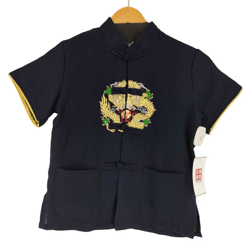 EASTERN 総柄刺繍 S/S 半袖シャツ レディース 8