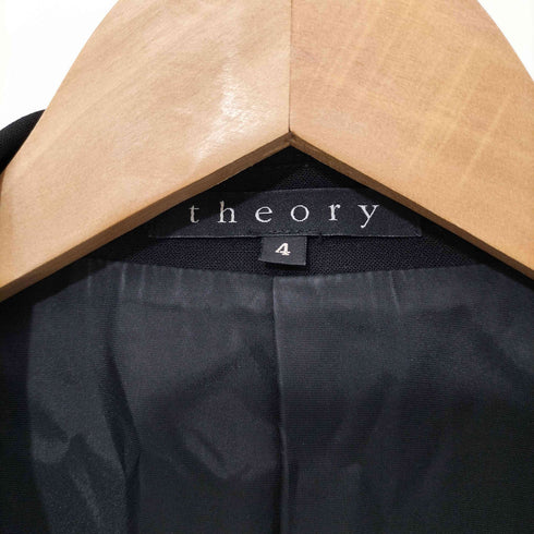 セオリー theory ウール混 1Bテーラードジャケット レディース 4