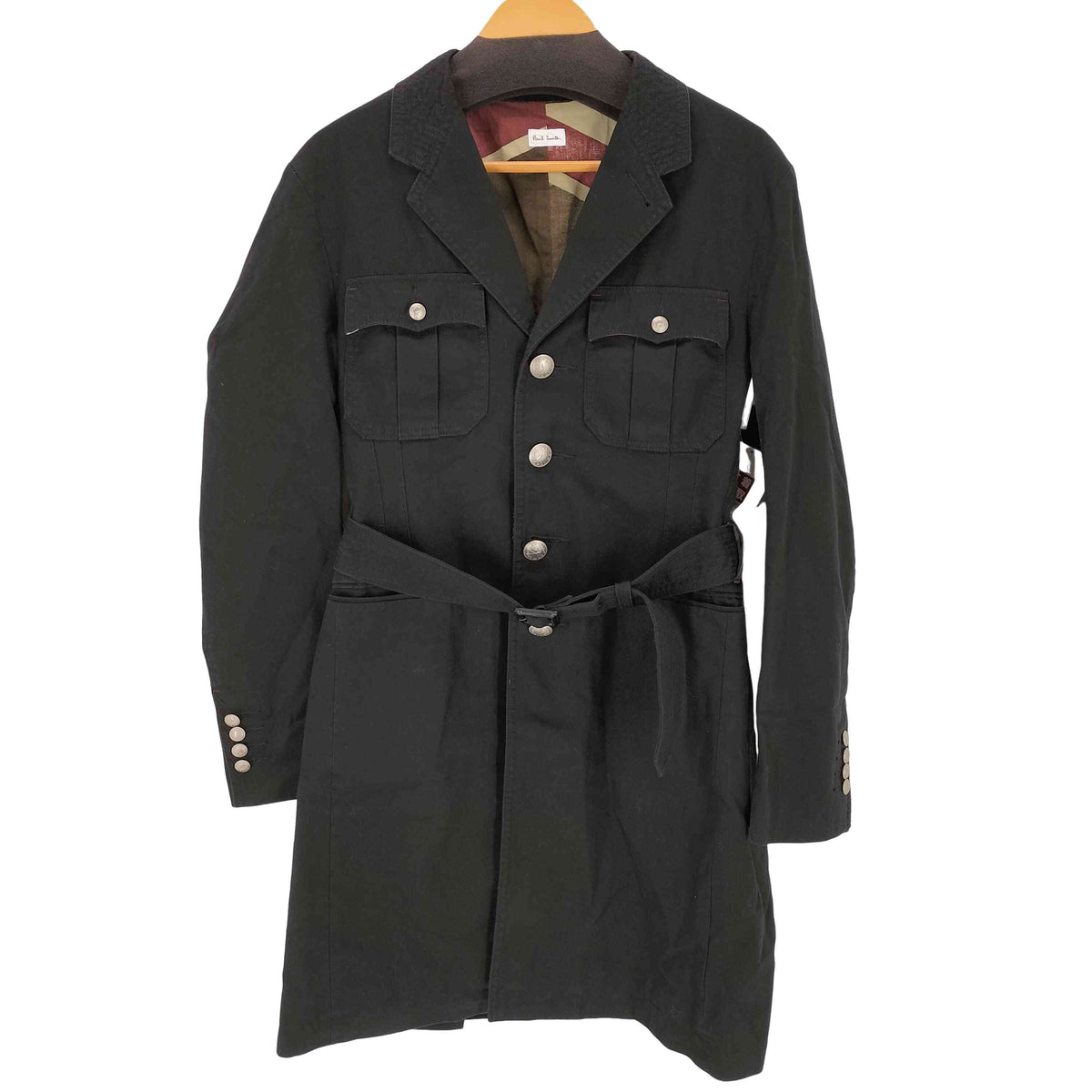 ポールスミス Paul Smith 裏地ユニオンジャック柄 トレンチコート