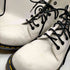 ドクターマーチン Dr.Martens 英国製 1490 WHITE 10ホール レザー ロング ブーツ メンズ UK:5