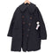 コムデギャルソン COMME des GARCONS 14AW MONSTER期 製品染 丸襟ダブルブレストコート レディース JPN:XS