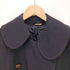 コムデギャルソン COMME des GARCONS 14AW MONSTER期 製品染 丸襟ダブルブレストコート レディース JPN:XS