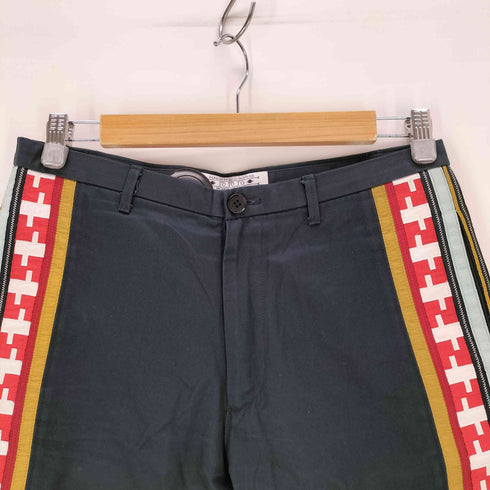 サスクワァッチファブリックス SASQUATCHfabrix. サイドデザイン クロップドパンツ メンズ JPN:M